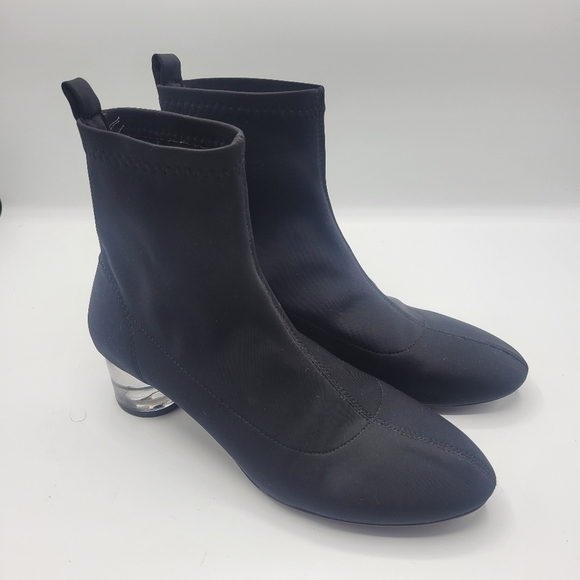 Zara booties with clear rounded heal size 35 - Picture 1 of 13